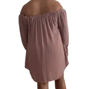 Wishlist Mauve Off The Shoulder Smock Dress Size L thumbnail 3