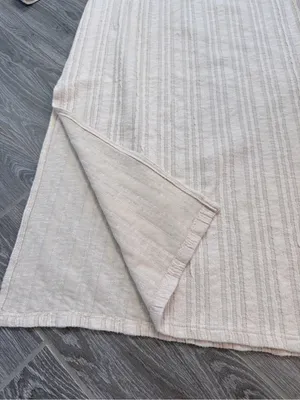 Free People Beach beige/tan long skirt and crop top matching set small thumbnail 5