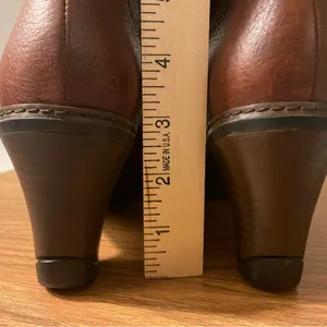 Timberland Tall Brown Gusseted Stratham Heights Genuine Leather Boots - 6.5 thumbnail 6