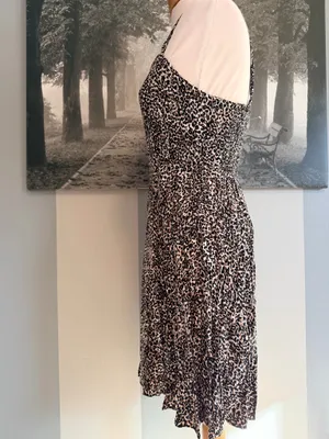 Old Navy Leopard Print Sleeveless Dress thumbnail 2