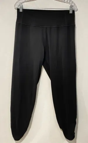 Athleta Black Ruched Ankle Jogger Pants Women’s Size Small thumbnail 1