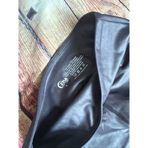 Zyia Active Shiney Black Leggings Size 4 thumbnail 5