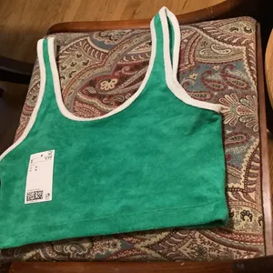 H&M Gorgeous Green Summer Top thumbnail 5