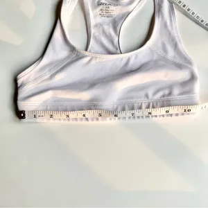 Boston Consulting Group White Sports Bra SZ XS thumbnail 7