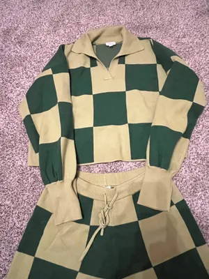 Checkered set Green thumbnail 4