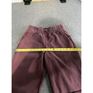 Lululemon women's Softstreme High Rise Maroon Pants Sz 6 thumbnail 8