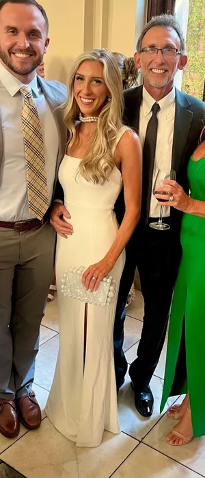 Bhldn Blake Square-Neck Stretch Crepe Maxi Dress thumbnail 1