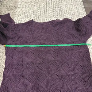NWOT Sonoma Purple Knit Sweater thumbnail 8