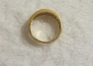 Vintage Avon Band Ring Gold Size 8 thumbnail 7