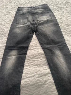Slim Fit Distressed Women’s Black Jeans thumbnail 5
