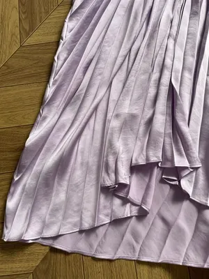 ALC Frank Lavender Halter Pleated Evening Gown Dress 4 thumbnail 7