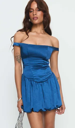 Princess Polly Off-The-Shoulder Dress thumbnail 1