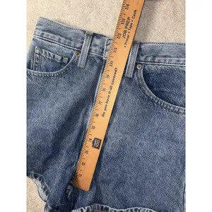 Levi's Shorts‎ 24 High Waisted Mom Women's Jean Jorts High Rise Blue thumbnail 9