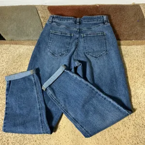 LL Bean Classic Fit Gorpcore Granola Girl Denim Jeans Womens 4 Med Wash 518710‎ thumbnail 8