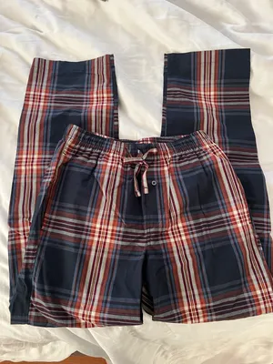 Amazon plaid stripe pj pants thumbnail 2
