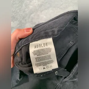 Agolde denim jeans 90’s jean black 27 distressed thumbnail 9