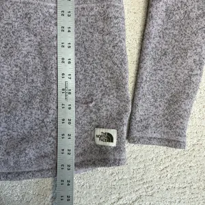 Women's‎ The North Face Small Purple 1/4 Zip Hoodie Sweatshirt thumbnail 5