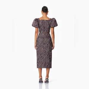 Elliatt Mikayla Crop Top and Maxi Skirt Two Piece Set In Purple Multi Small NWT thumbnail 6