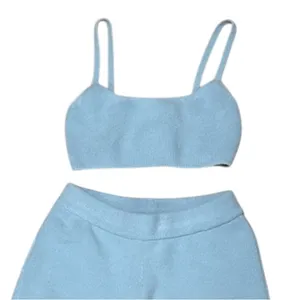 SKIMS Cozy Light Bralette in Denim Size Medium NWT thumbnail 2