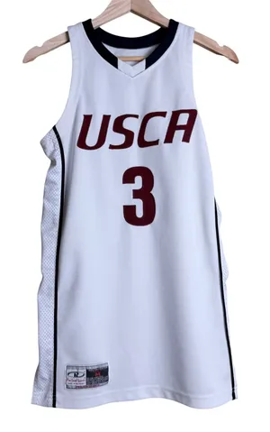 Nike Sports USCA Pacers Basketball Jersey Lot of 3 Medium White Athletic Women thumbnail 1