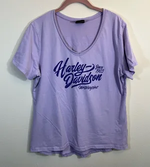 ✨ Harley Davidson Women’s‎ Purple Sedona Arizona Shirt XL thumbnail 1