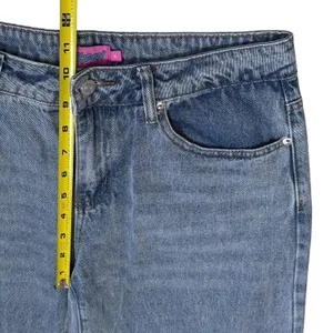 NEW‎ Edikted Wide Leg Light Blue Jeans Capsule Grunge Skater Comfort M thumbnail 11