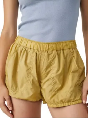 Free People Movement Sunshine bubble hem shorts size medium thumbnail 1