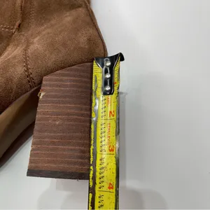 Steve Madden Women 8 Brown Leather Suede Novela Over The Knee Chunky Heel Boots thumbnail 3