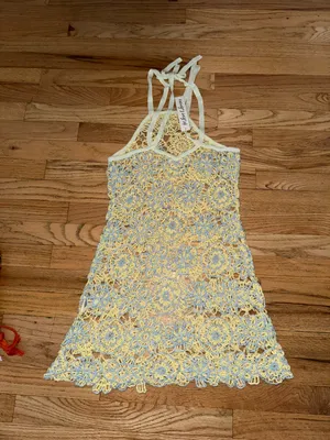 For Love And Lemons Crotchet Cover Up Dress thumbnail 5