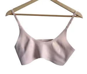 Intimately Free People Beige Nude Bralette Wireless Adjustable Straps Size M thumbnail 1