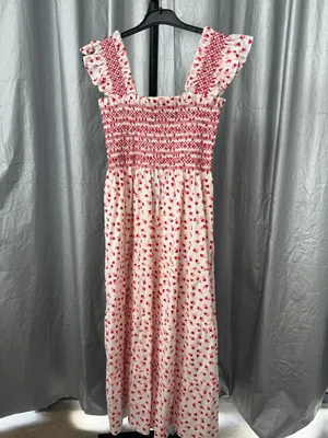 HILL HOUSE- Ellie Nap Dress Lots Of Hearts, S thumbnail 4