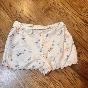 Rae Dunn Pajama Set Large Flamingo Beach Print Cami Shorts‎ Scallop Trim Lounge thumbnail 7