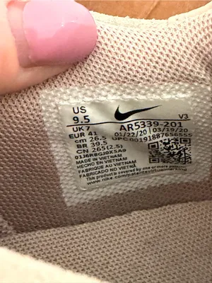 Nike Air Force 1 Sage Low Top Sneakers Suede Barely Rose Size 9.5 AR5339-201 thumbnail 12