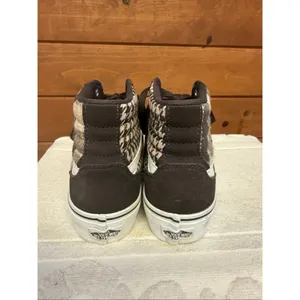Vans Womans Filmore Hi Platform high-top sneakers brown plaid mix Sz 6.5 thumbnail 3