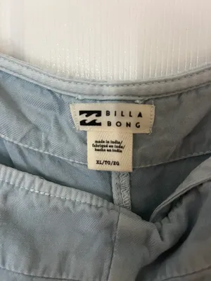 Billabong Washed Light blue  overalls thumbnail 3