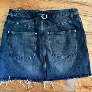 Denim Black Mini Skirt thumbnail 3