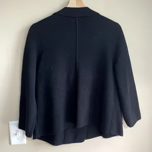 J.Crew 100%‎ wool 4 button blazer pockets women's size large vintage style FLAW thumbnail 7