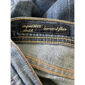 Citizens of Humanity Ingrid Low Rise Flare Jeans Y2K Stretch Denim 30 thumbnail 6