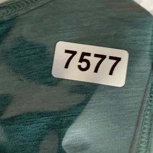 Lululemon Essential Tank Top Teal‎ Green Heathered Racerback Yoga Gym Womens S thumbnail 7