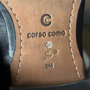 Corso Como Santona Quilted Riding Boots Sz 8 Black Leather‎ Zip Up Knee High thumbnail 7