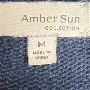 Amber Sun Blue Cardigan - Size Medium - GUC thumbnail 5