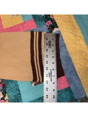 Anthropologie Saturday Sunday Striped Knit Oversized Crop Crew Sweater, Size M thumbnail 9