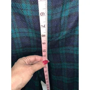 Vintage BRIGGS‎ New York Women's Plaid Bermuda Shorts Size 12 thumbnail 7