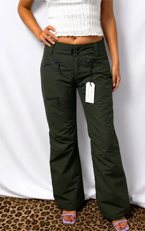 NWT Imperial Motion Talum Pine Snowboard Ski Cargo Pants Green thumbnail 1