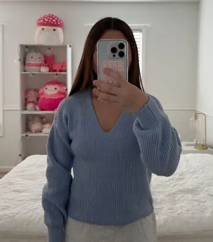 Light Blue Sweater thumbnail 1