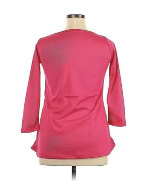 C9 by Champion Womens Pink Activewear Workout Athletic Top Blouse thumbnail 2