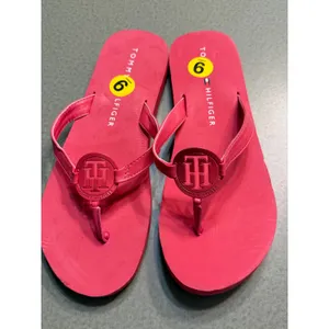 Tommy Hilfiger Women's‎ Pink Thong Flip Flops Sandals Size 9 B20 thumbnail 3