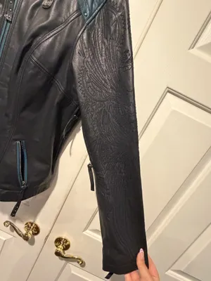 Harley-Davidson XL Leather Jacket thumbnail 3