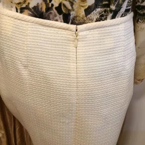 Le Suit Pale Yellow City Blooms Jacquard Skirt-NWT thumbnail 6