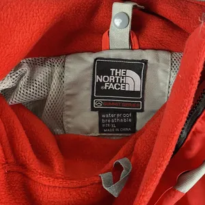 Vintage The North Face Jacket Womens XL Summit Series HyVent Red Gray‎ Hooded thumbnail 12